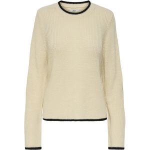 Jacqueline de Yong - Jdyevie On Contrast - Pullover - Whitecap Gray - Dames