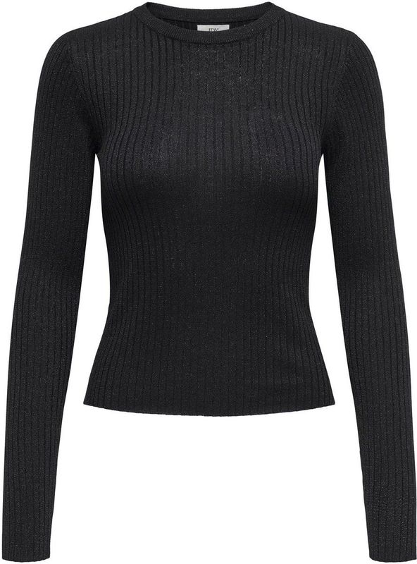 Jacqueline de Yong - Zwarte Trui - Lange Mouwen - Dames