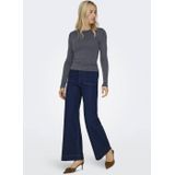 JDY - JDYPLUM - Gebreide Trui - Met Lurex - Ronde Hals - Lange Mouwen