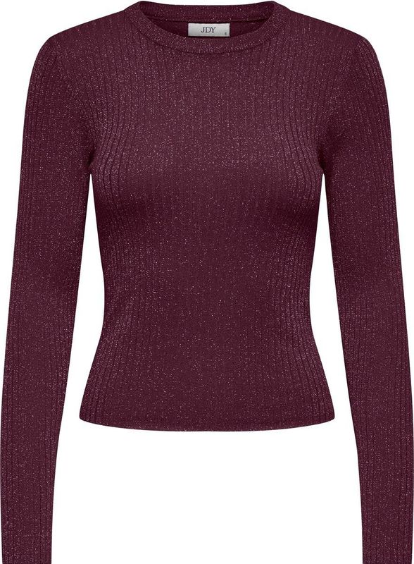 Jacqueline de Yong - Jdyplum - Trui - Bordeauxrood - Lurex - Dames