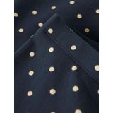 Name It - NKFDAVINA AOP - Legging - Dark Sapphire - Gedessineerd met Witte Dots