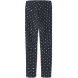 Name It - NKFDAVINA AOP - Legging - Dark Sapphire - Gedessineerd met Witte Dots