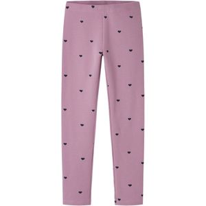Name It - NKFDAVINA AOP - Legging - Mauve Orchid - Gedessineerd