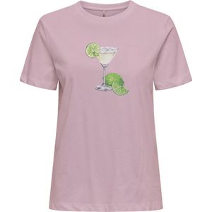 Top - O-hals - Korte Mouwen - Regular Fit - Blousetops