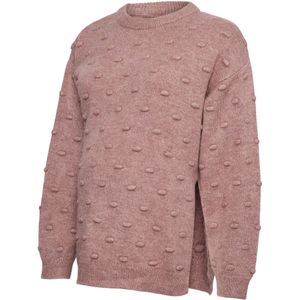 Gebreide Pullover - Regular Fit - O-hals - Lange Mouwen - Voedingsfunctie