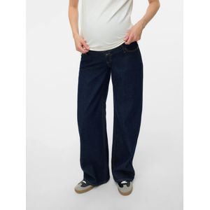 Zwangerschapsjeans - Wijde Pijpen - Elastische Band - Low Waist
