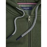 Jack & Jones - Ronaldo - Sweatshirt - Met Rits - Regular Fit