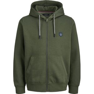 Jack & Jones - Ronaldo - Sweatshirt - Met Rits - Regular Fit