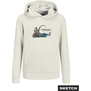 Jack and Jones Junior - Hoodie - Groen - Sweatstof