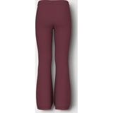 NAME IT KIDS bootcut legging donkerrood