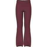 NAME IT KIDS bootcut legging donkerrood