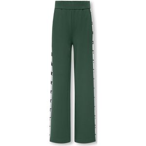 Only - Kogpoptrash Life Icon Wide Pant - Donkergroen - Lange Broek