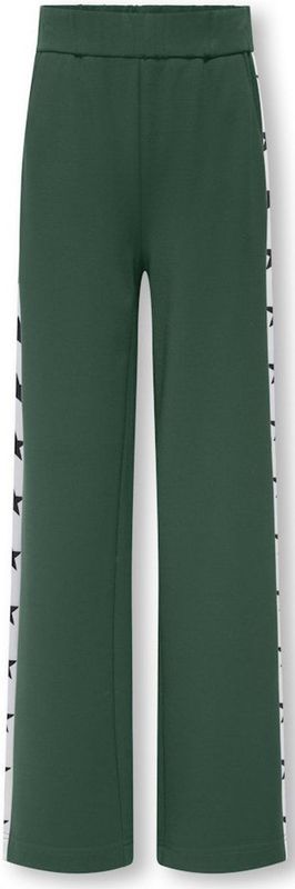 Only - Kogpoptrash Life Icon Wide Pant - Donkergroen - Lange Broek