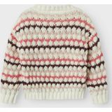 Gebreide Trui - Lange Mouwen - Ronde Hals - Structuurgebreid