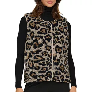 Tenson himalaya teddy vest dames groen aanbieding bij Bever