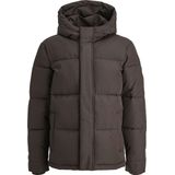Jack & Jones - Orinwood Hood Puffer - Winterjas - Bruin - Junior