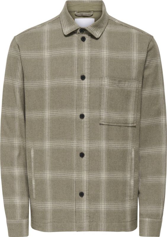 Only & Sons - Onsaiden Geruit Twill - Overhemd - Veelkleurig