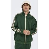 Only & Sons - Riber - Sweatjack - Regular Fit - Effen - Met Galonstrepen