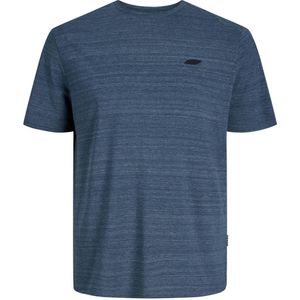Jack & Jones Plus Size - T-shirt - Blauw - Korte Mouwen - Ronde Hals