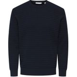ONLY & SONS - Pullover - Donkerblauw - Ingebreid Patroon