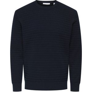 ONLY & SONS - Pullover - Donkerblauw - Ingebreid Patroon