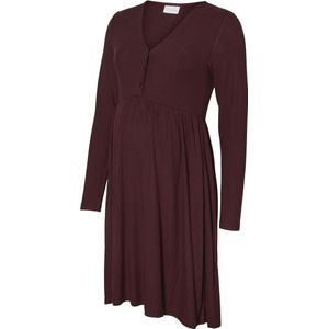 Mltrinity - Zwangerschapsjurk - V-Hals - Lange Mouwen - Regular Fit