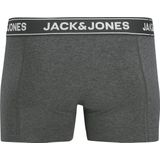 JACK & JONES JUNIOR - Boxershorts - Donkergrijs - Set van 3