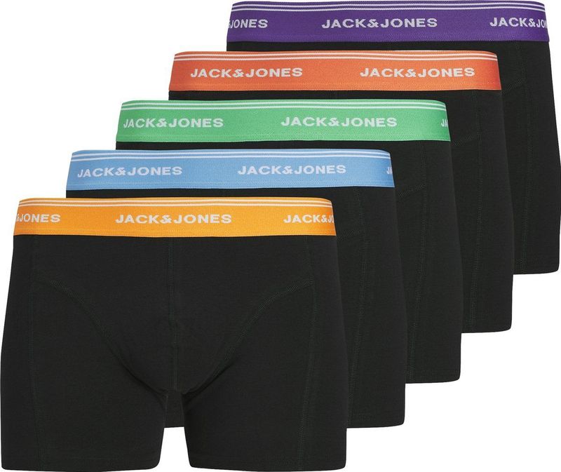 JACK & JONES - Boxershort - Set van Vijf - Stretchkatoen