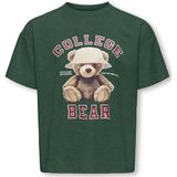 KIDS ONLY GIRL T-shirt donkergroen