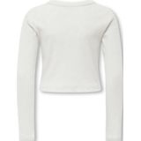 ONLY - KOGBINA - Shirt - Wit - Lange Mouw