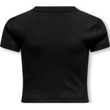 KIDS ONLY GIRL - T-shirt - Katoen - Korte Mouwen - Ronde Hals