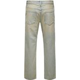 Only & Sons - EDGE - Loose Fit Jeans - Bruine Tint - Puur Katoen