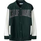 NAME IT KIDS - Sweatvest - Donkergroen