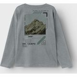 NAME IT KIDS - Longsleeve - Grijs Melange