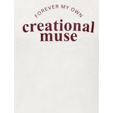 KIDS ONLY GIRL - T-shirt - Wit - Katoen met Korte Mouwen