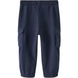 Joggingbroek - Regular Fit - Enkellengte - Cargozakken - Verstelbare Taille - Geribde Randen