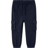 Joggingbroek - Regular Fit - Enkellengte - Cargozakken - Verstelbare Taille - Geribde Randen