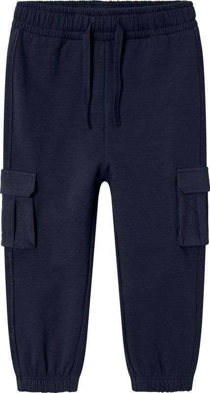 Joggingbroek - Regular Fit - Enkellengte - Cargozakken - Verstelbare Taille - Geribde Randen