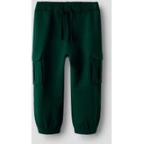NAME IT MINI - Cargobroek - Donkergroen - Regular Fit
