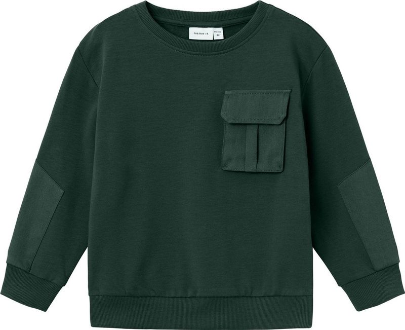 NAME IT - NMMPNEIL NREG SWEAT - Bruin - Sweatshirt - Jongens