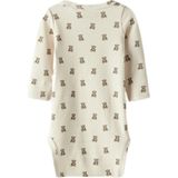 LIL' ATELIER BABY - Romper - Ecru/Bruin - Lange Mouwen