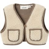Teddy - Gilet - Mouwloos - V-hals - Relaxed Fit