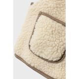 Teddy - Gilet - Sherpa - Mouwloos - V-hals - Relaxed Fit