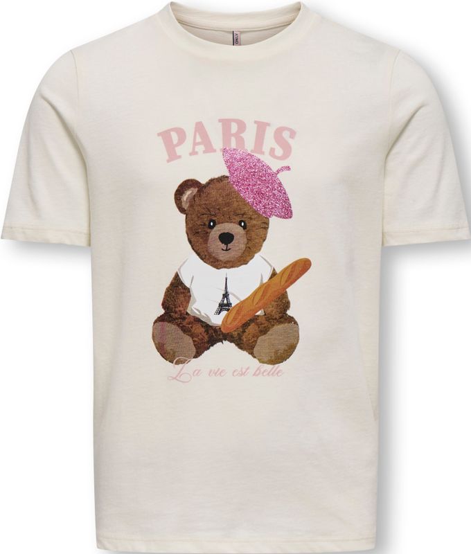 ONLY GIRLS - Kogrosa - T-shirt - Korte Mouwen - Junior - Regular Fit