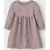 NAME IT - NBFNUTTI - Jurk - Blauw/Navy/Bruin/Mauve - Korte Mouwen