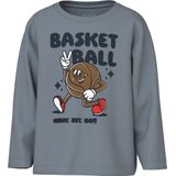 NAME IT - NMMVUX - Shirt - Saffier - 2 Pack - Lange Mouw