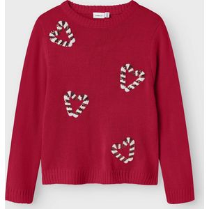 Gebreide Trui - Loose Fit - Ronde Hals - Lange Mouwen - Pailletten