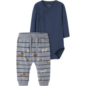 NAME IT Heren NbmvRoll Ls Wrap Body Set, Tradewinds, Numeric_56, tradewinds, numeric_56