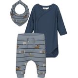 NAME IT - Set 'NBMVROLLE' - Crème - 2-delig - Rompertjes