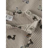 Name It Romper l/s - NbmNooter - IJslands fossiel - Name It - 50 - Romper L/S